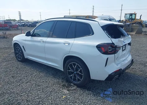 2023 BMW X3 xDrive30I z USA, uszkodzony, nr VIN 5UX53DP05P9R90108
